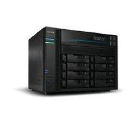 ASUSTOR AS6508T NAS CHASSIS TOWER ATOM C3538 2.1GHz RAM 8GB-8 BAY HDD/SSD 2.5"/3.5" COLORE NERO